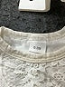 Unbranded 100% Polyester Ivory Long Sleeve Onesie Size 0-3 mo - photo 3