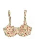 Unbranded Floral Ivory Swimsuit Top Size XXS (estimated) - photo 1