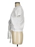 Zara Silver Short Sleeve Top Size M - photo 5