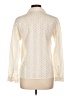 Evan Picone 100% Polyester Polka Dots Ivory Long Sleeve Blouse Size 10 - photo 2