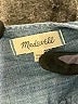 Madewell 100% Cotton Solid Blue Denim Jacket Size XXS - photo 6