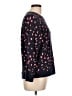 J.Crew 100% Cotton Hearts Black Pullover Sweater Size L - photo 4