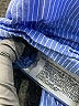 Zara Blue Long Sleeve Blouse Size S - photo 8