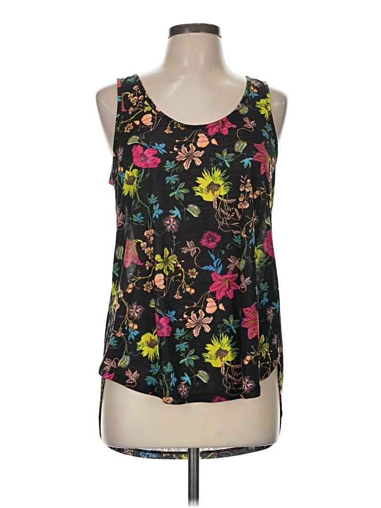 Pre-owned H&m Conscious Tank Top Black Strapless Neckline Tops