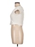 Ambiance Apparel Ivory Short Sleeve Top Size L - photo 5