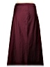 Zara Solid Burgundy Formal Skirt Size L - photo 2