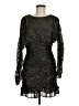 Aqua 100% Polyester Animal Print Black Cocktail Dress Size M - photo 1