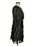 Aqua 100% Polyester Animal Print Black Cocktail Dress Size M - photo 4