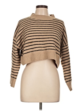Bobbles & Lace Turtleneck Sweater