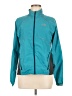 The North Face 100% Polyester Teal Track Jacket Size M - photo 1