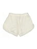 Amaryllis 100% Polyester Polka Dots Ivory Shorts Size M - photo 2