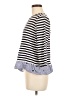 Talbots Stripes Multi Color Black 3/4 Sleeve Top Size M - photo 5