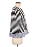 Talbots Stripes Multi Color Black 3/4 Sleeve Top Size M - photo 4