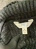 Time and Tru 100% Recycled Polyester Black Turtleneck Sweater Size M - photo 7