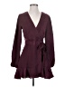 Lulus Burgundy Cocktail Dress Size S - photo 1