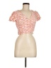 No Comment Orange Short Sleeve Top Size M - photo 1