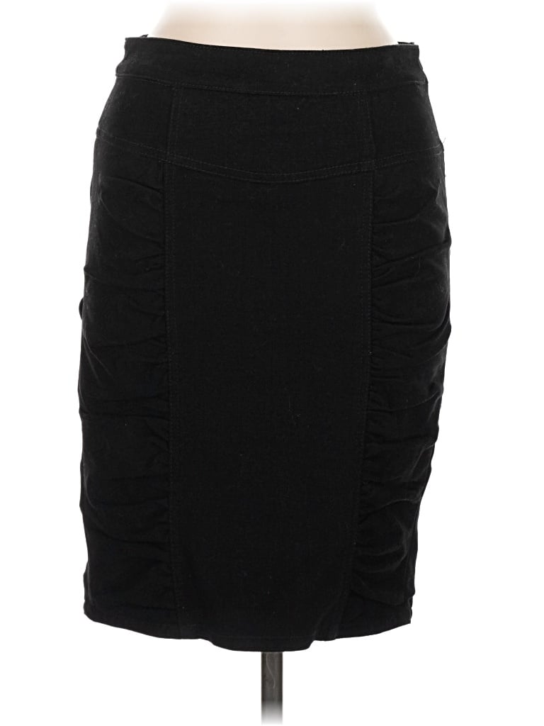 Pre-owned Mng Casual Skirt In Black