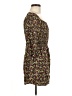 AUW Floral Black Casual Dress Size M - photo 4