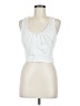 Bebe 100% Polyester White Tank Top Size M - photo 1