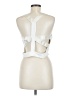 Bebe 100% Polyester White Tank Top Size M - photo 2