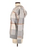 RACHEL Rachel Roy Plaid Gray Pullover Sweater Size M - photo 5