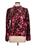 Unbranded Animal Print Red Long Sleeve Blouse Size L - photo 1
