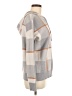 RACHEL Rachel Roy Plaid Gray Pullover Sweater Size M - photo 4
