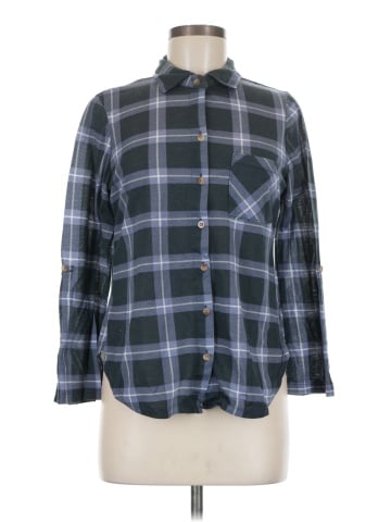 Just Polly 3/4 Sleeve Blouse (view 1)