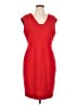 Calvin Klein Red Cocktail Dress Size L (estimated) - photo 1