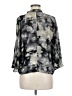 Olivaceous 100% Polyester Gray Cardigan Size M - photo 2