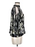 Olivaceous 100% Polyester Gray Cardigan Size M - photo 4