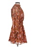 En Saison 100% Polyester Paisley Orange Casual Dress Size XS - photo 4