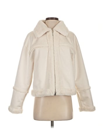 Elan Faux Fur Jacket (view 1)