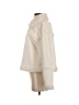 Elan 100% Polyester Solid Ivory Faux Fur Jacket Size XS - photo 5