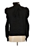 Flying Tomato 100% Polyester Black Long Sleeve Blouse Size M - photo 2