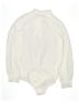 Kate Kasin Ivory White Long Sleeve Blouse Size 2X - photo 2