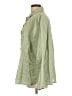 Chico's 100% Linen Green Long Sleeve Blouse Size Lg (2.5) - photo 5