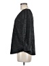 Ro & De Metallic Gray Long Sleeve Blouse Size M - photo 5