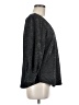 Ro & De Metallic Gray Long Sleeve Blouse Size M - photo 4