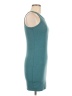Unbranded Solid Teal Casual Dress Size M - photo 4