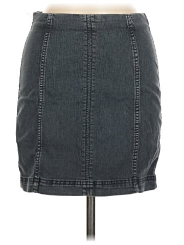 Free People Denim Skirt (view 1)