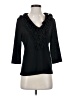 Kay Celine Black 3/4 Sleeve Top Size S - photo 1