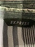 Express Metallic Gray Long Sleeve Blouse Size S - photo 7