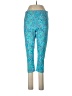 Lands' End Print Blue Active Pants Size L - photo 1