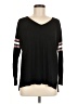 Hippie Rose Black Pullover Sweater Size M - photo 1
