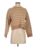 T Tahari Stripes Tan Pullover Sweater Size XS - photo 1