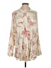 Zara Floral Ivory Long Sleeve Blouse Size XS - photo 1