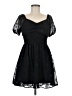 Lily Rose 100% Polyester Black Cocktail Dress Size M - photo 1