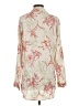 Zara Floral Ivory Long Sleeve Blouse Size XS - photo 2