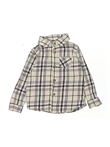 Little Lad Long Sleeve Button-Down Shirt (view 1)
